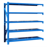 輕型貨架副架1200×500×1800mm(五層,200kg/層,藍色)