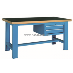 重型工作臺高分子桌板帶兩吊抽，GF1500-B，GF1800-B，GF2000-B