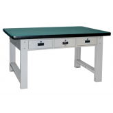 重型工作臺帶三橫抽(臺面厚50mm)，1800×750×800
