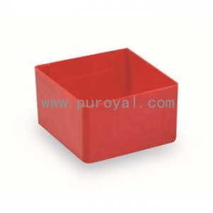 工具柜分類盒，紅色塑料分類盒75×75×46mm，SH-23
