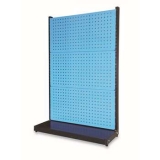 固定型單面物料架960×375×1450mm(3方孔)，KR-1330